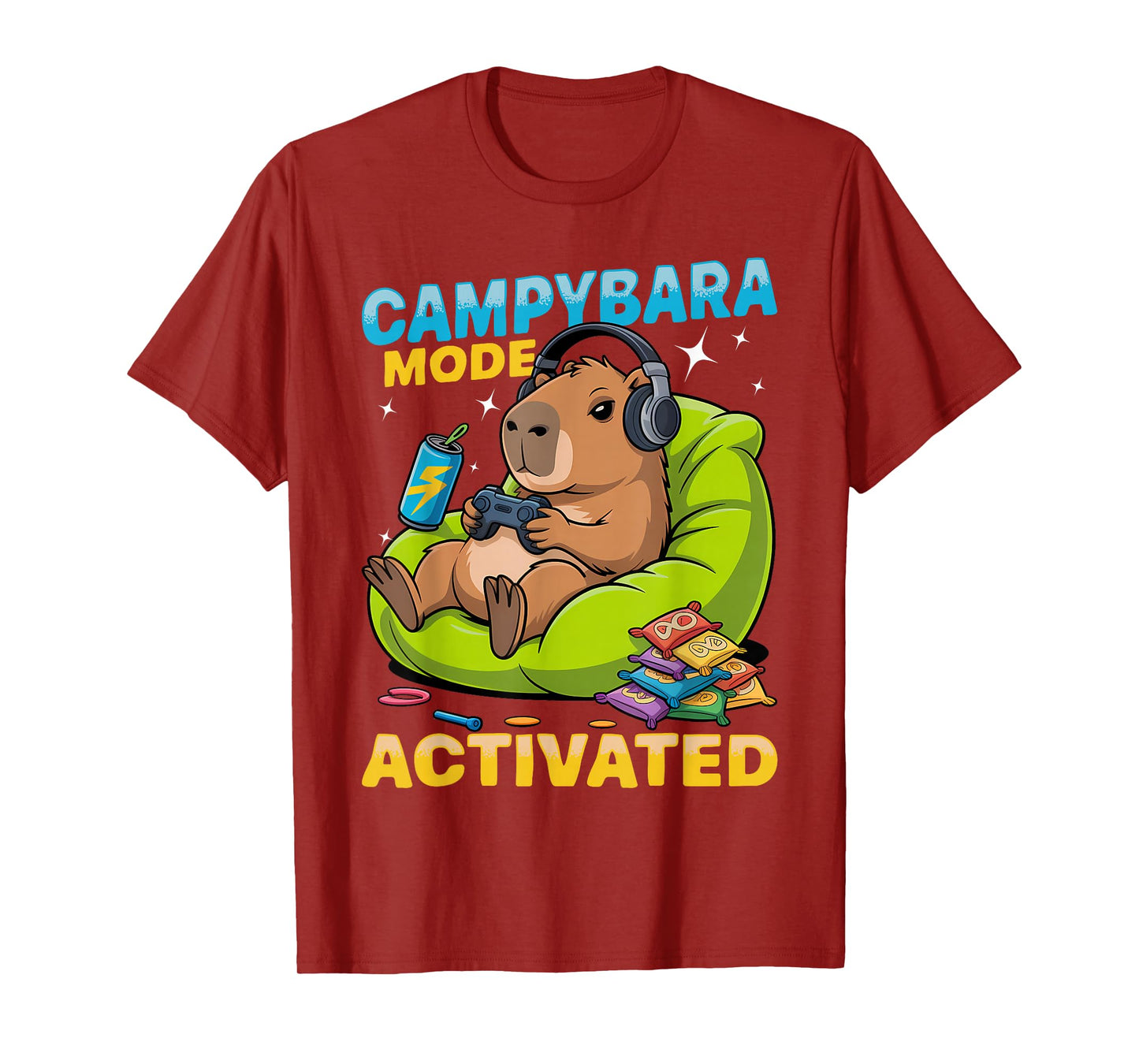 Capybara Gamer Gaming T-Shirt