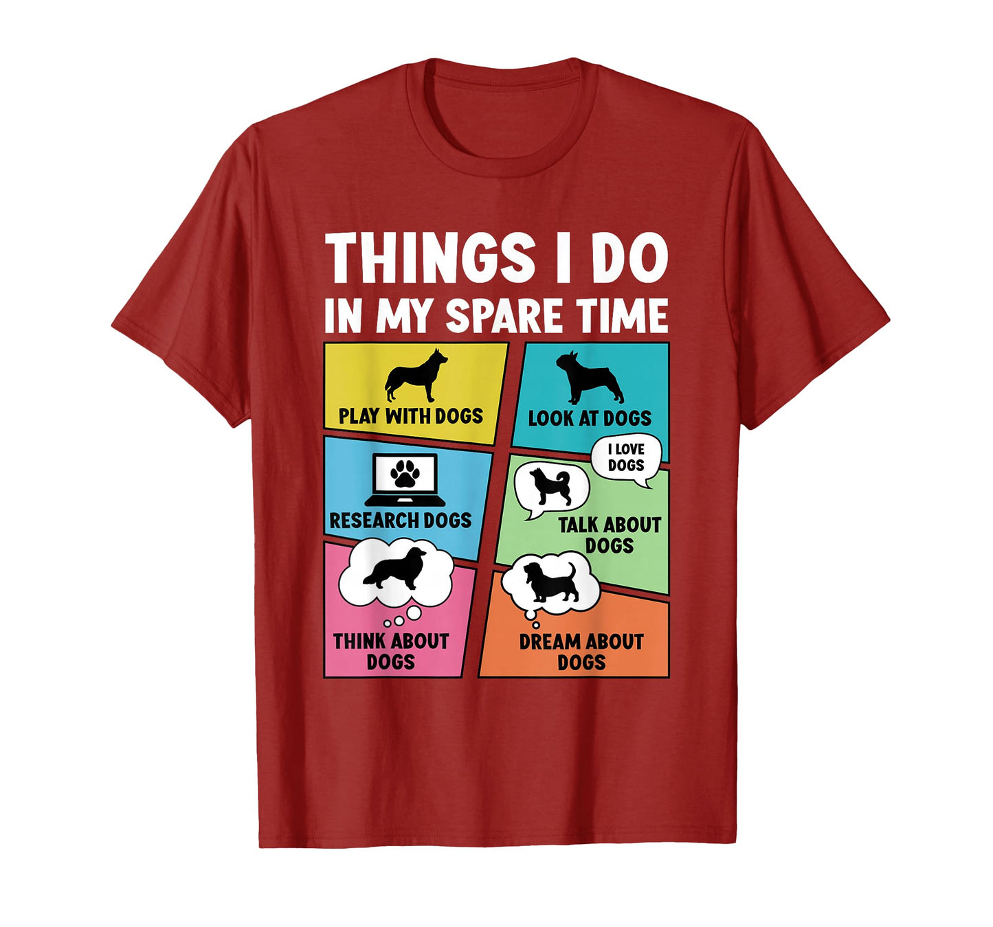 Dog Lover Dog Owner Men Women Boys Teen Girls Kids Funny Dog T-Shirt