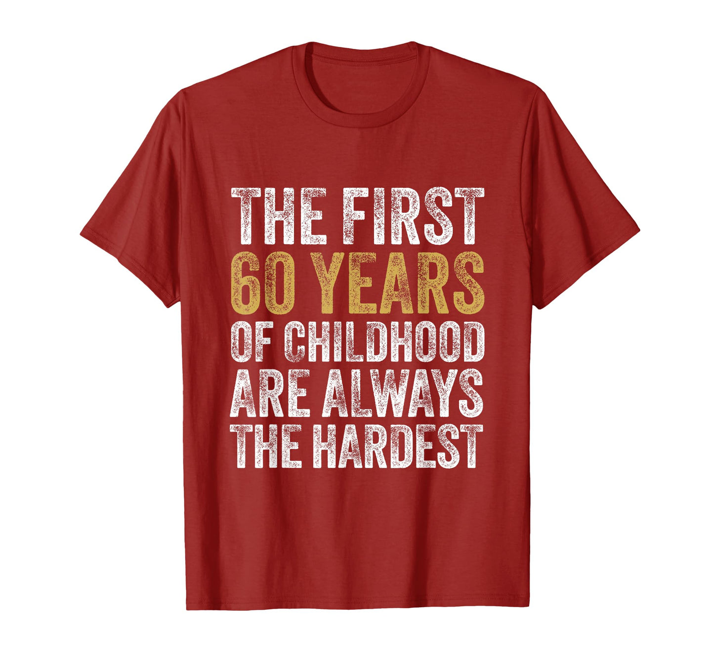 60th Birthday Men 60 Years Old Women Sixty YO Vintage 1965 T-Shirt