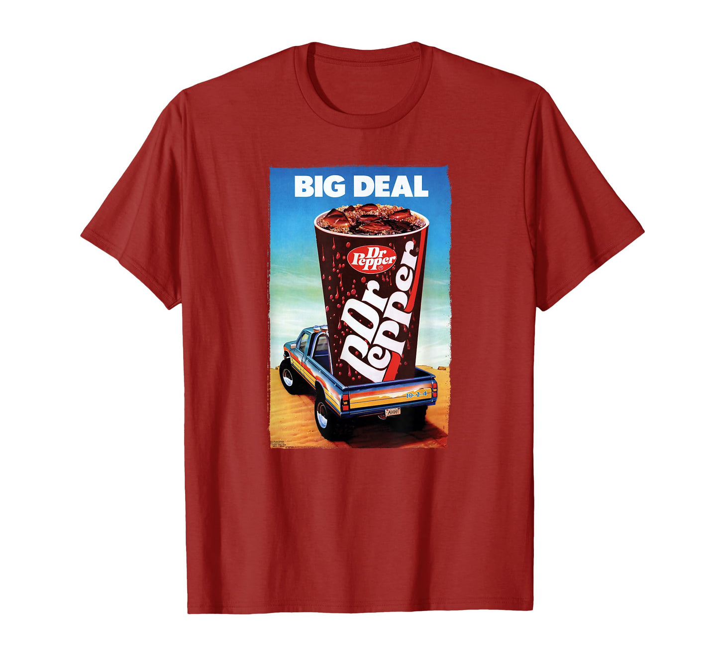Dr. Pepper Big Deal Big Taste Truck Panel T-Shirt