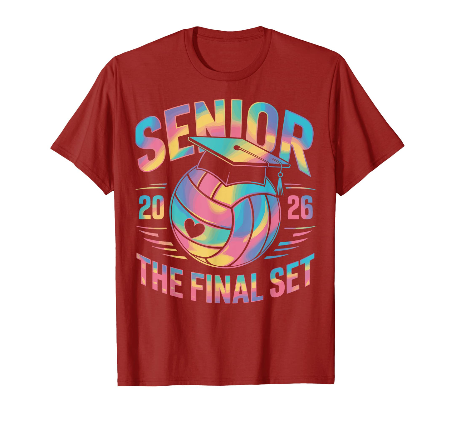 Class of 2026 Senior Volleyball The Final Set T-Shirt