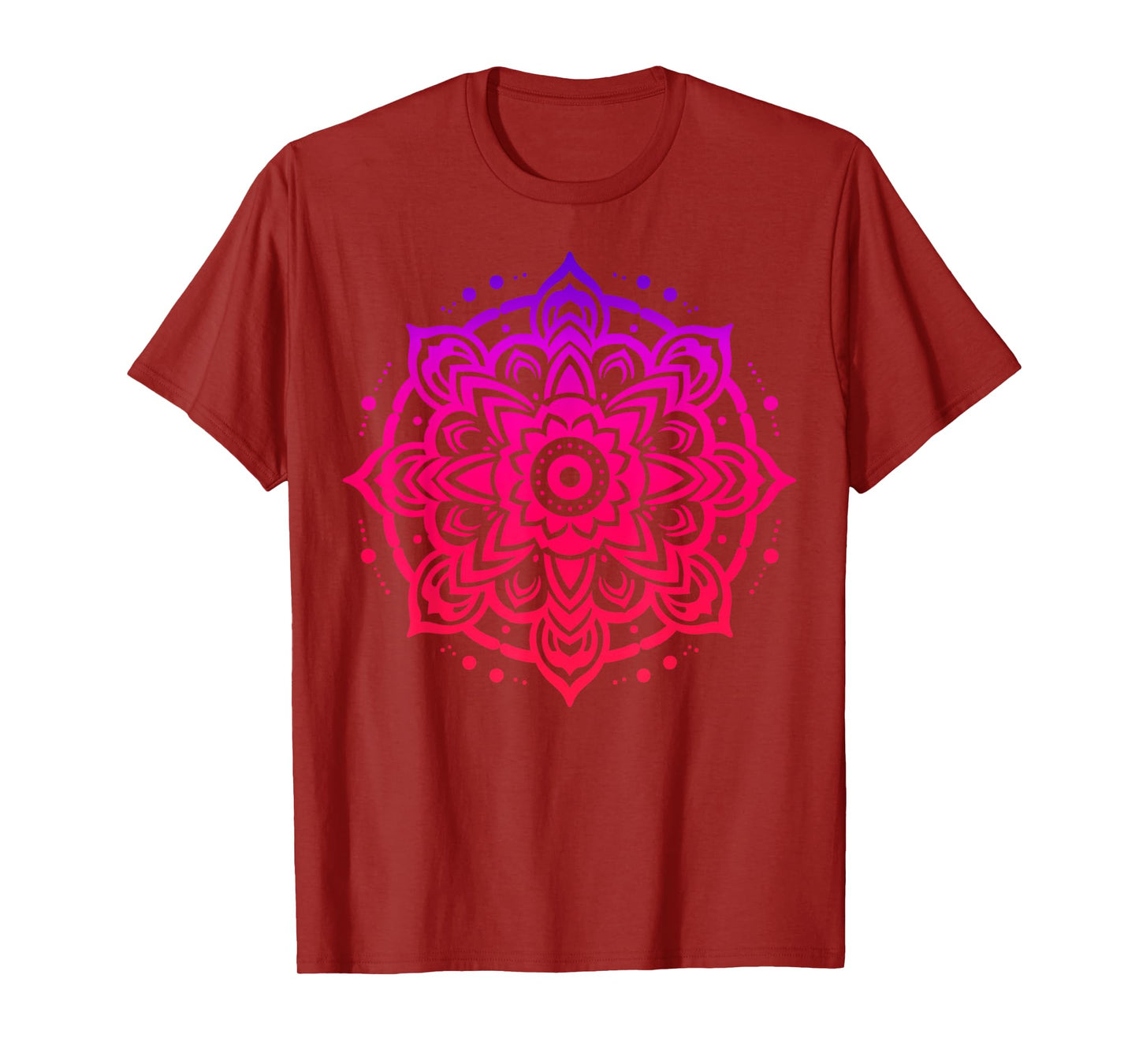 Abstract Mandala Yoga pattern T-Shirt