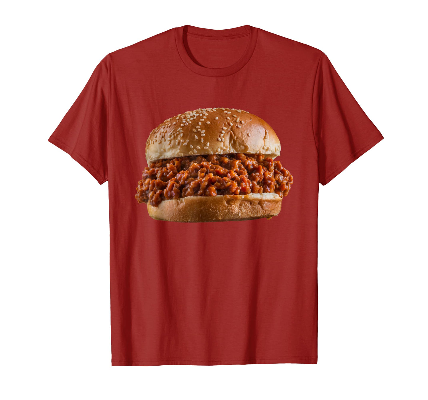 Funny Sloppy Joe Sandwich LunchLady Food Halloween Costume T-Shirt