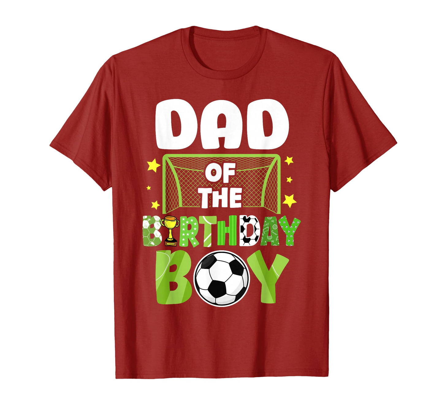Soccer Dad Birthday Boy Party Soccer Family Matching T-Shirt
