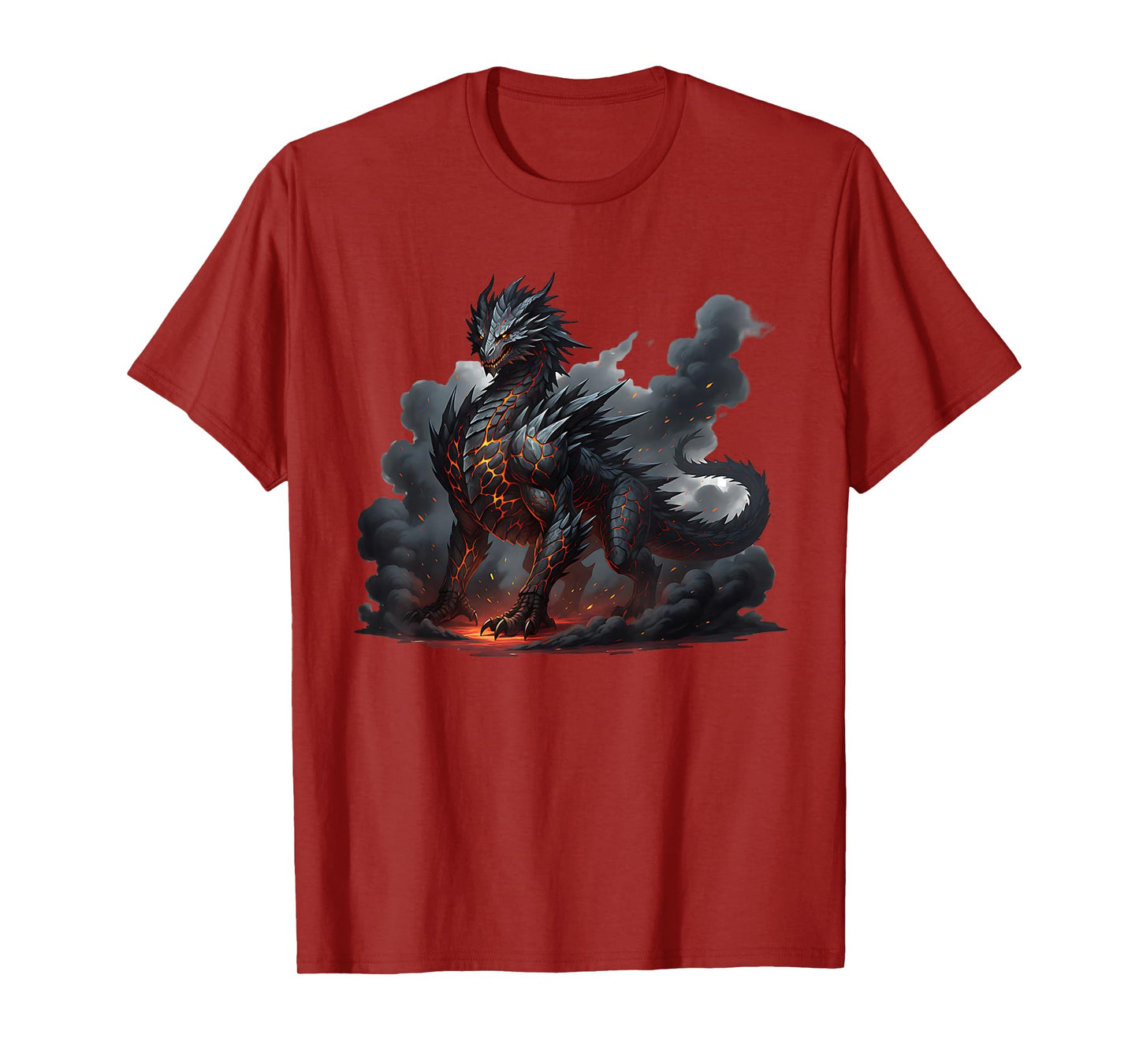 Medieval Dragon Fire-Breathing Dragon Fantasy Art Dragon T-Shirt