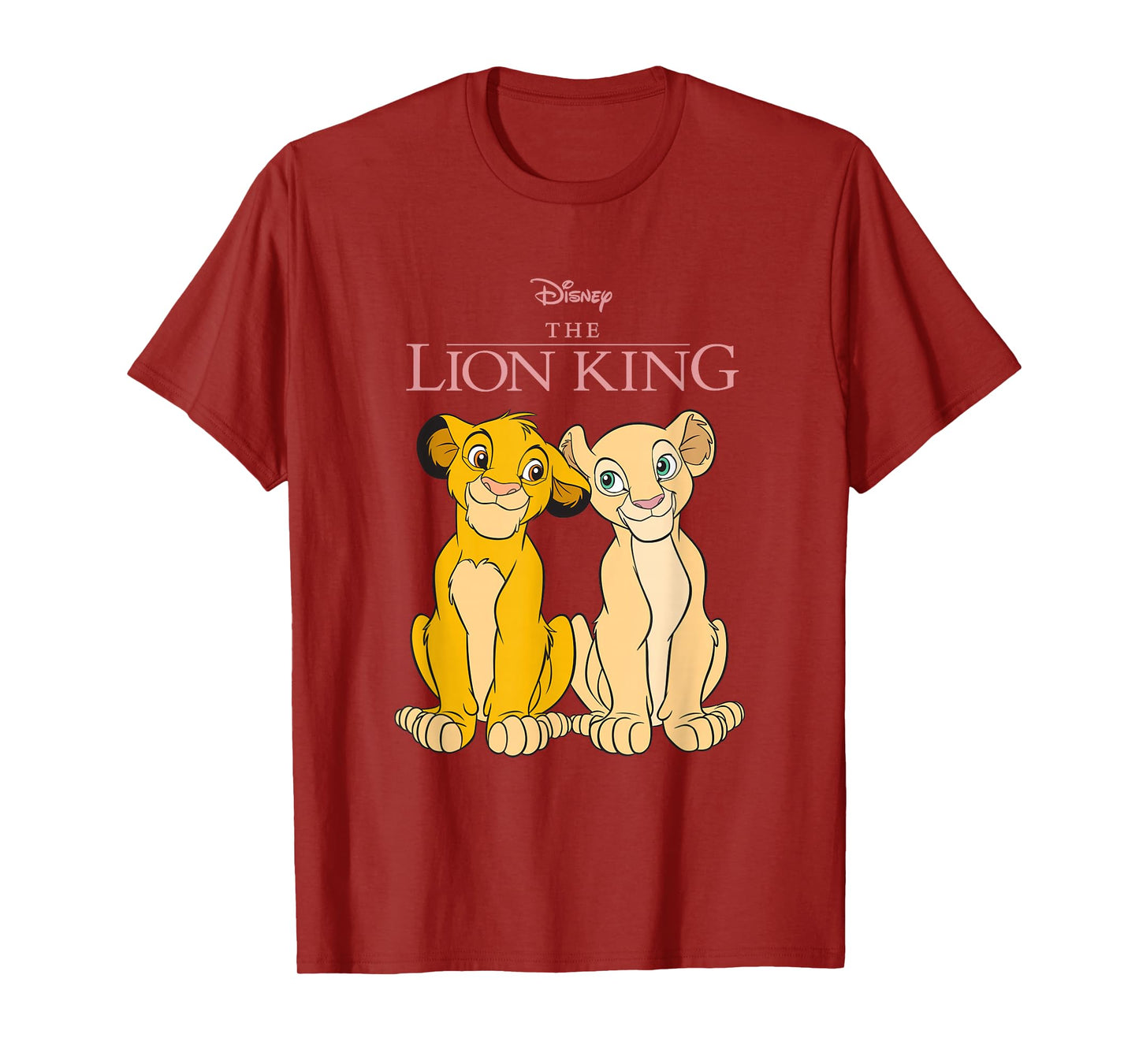 Disney The Lion King Simba And Nala Lovely Smile T-Shirt