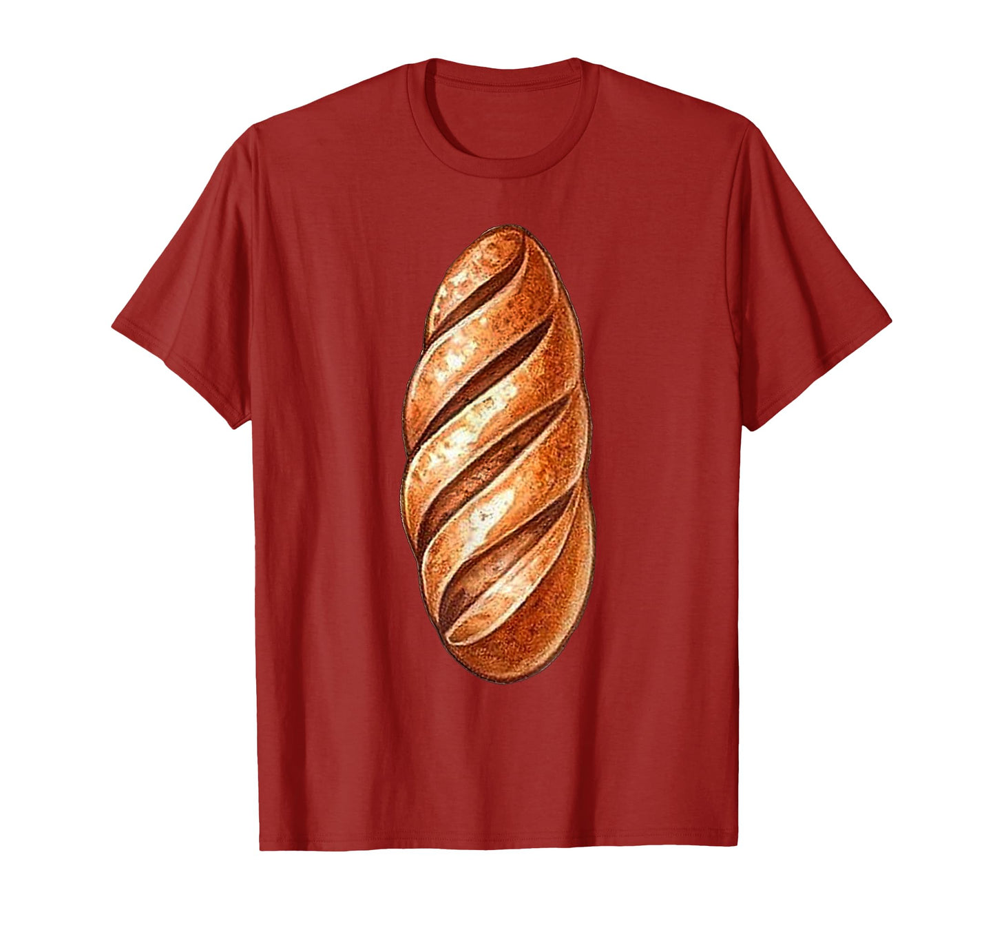 Baguette Costume Halloween Fancy Bread Cosplay Food Costume T-Shirt