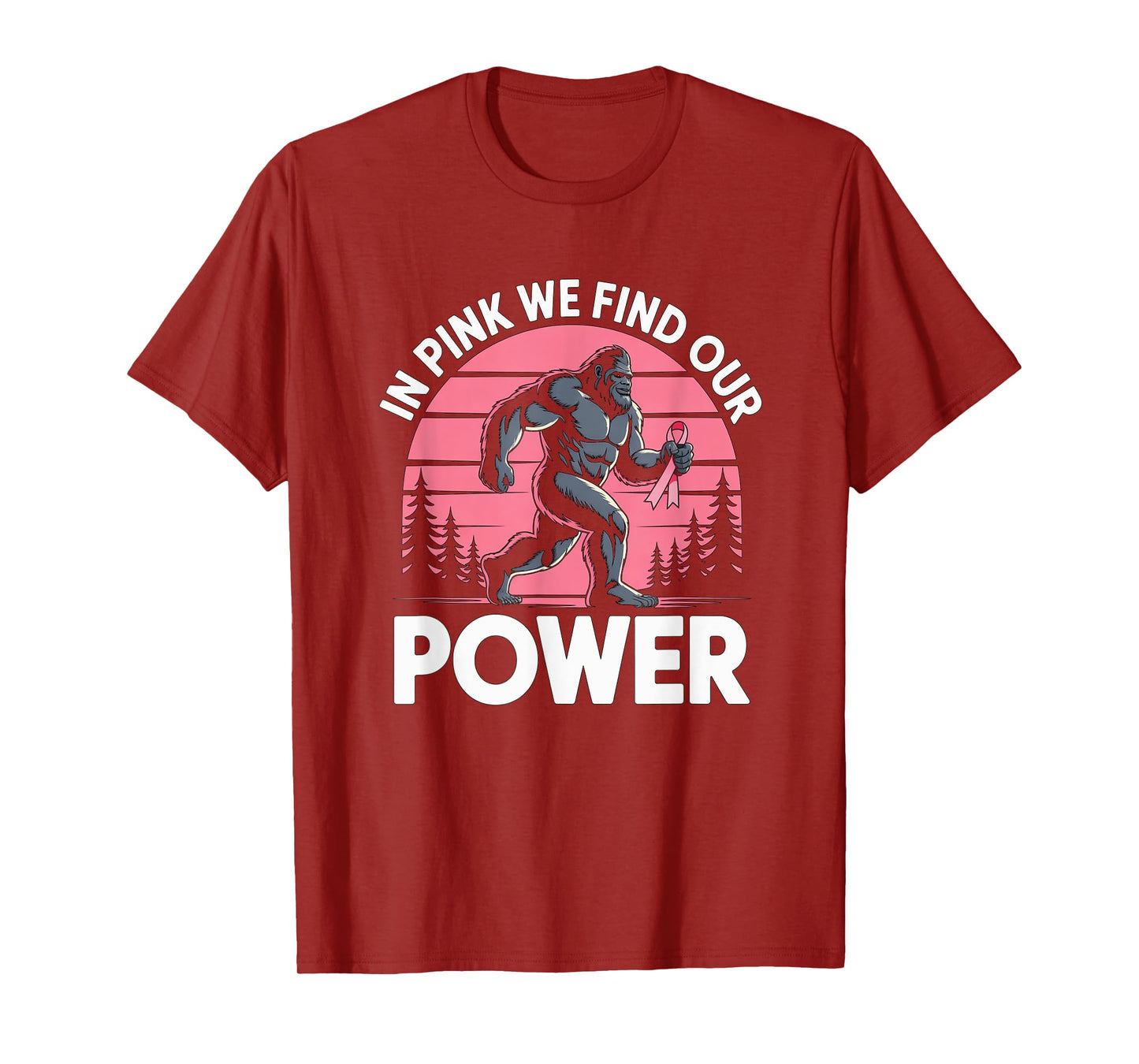 Fighting Breast Cancer Men Dad Mom. Breast Cancer Awareness T-Shirt
