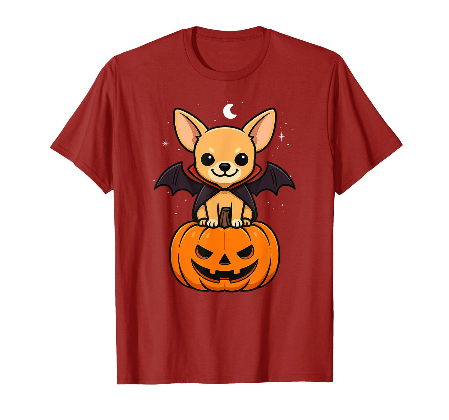 Chihuahua Animal Lover Vampire Pumpkin Halloween Mom Dad T-Shirt