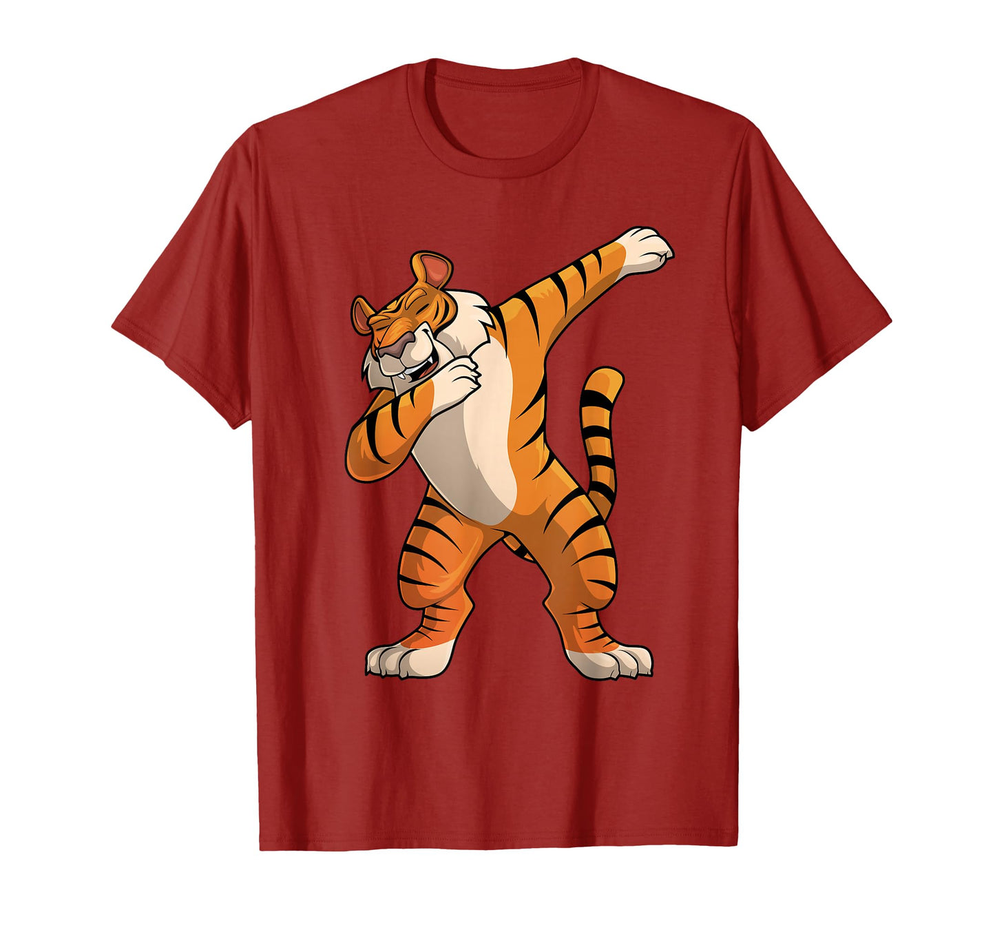 Cool Tiger Costume for Men Women Kids Pattern Tiger Lover T-Shirt
