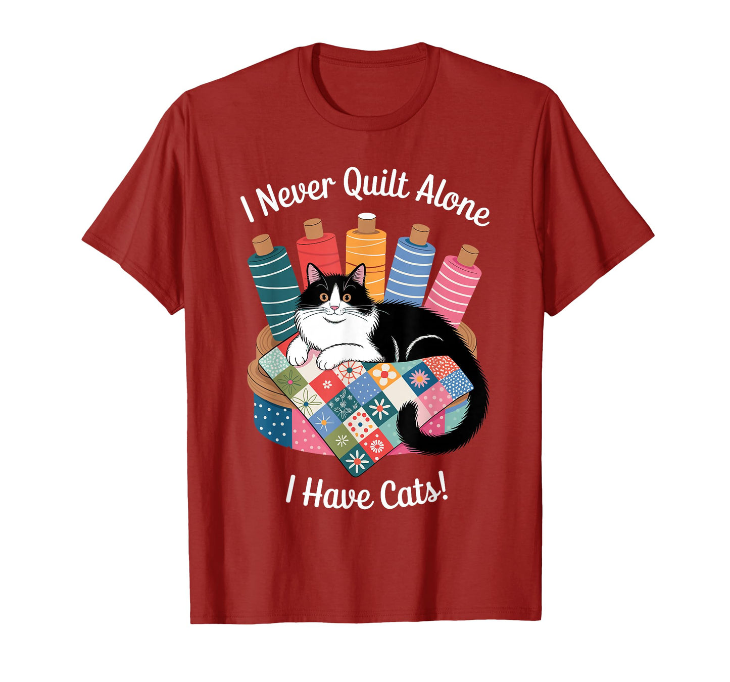 Funny Quilting Art for Men Women Sewer Quilt Sewing Quilter T-Shirt