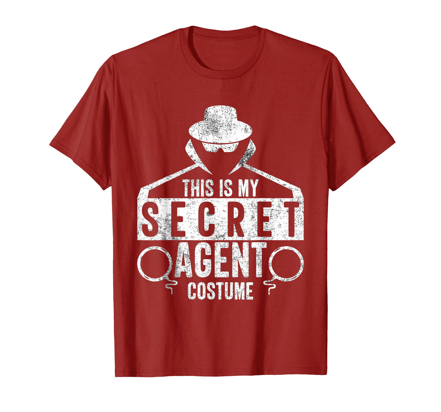 Funny 'This is my Secret Agent Costume' T-Shirt