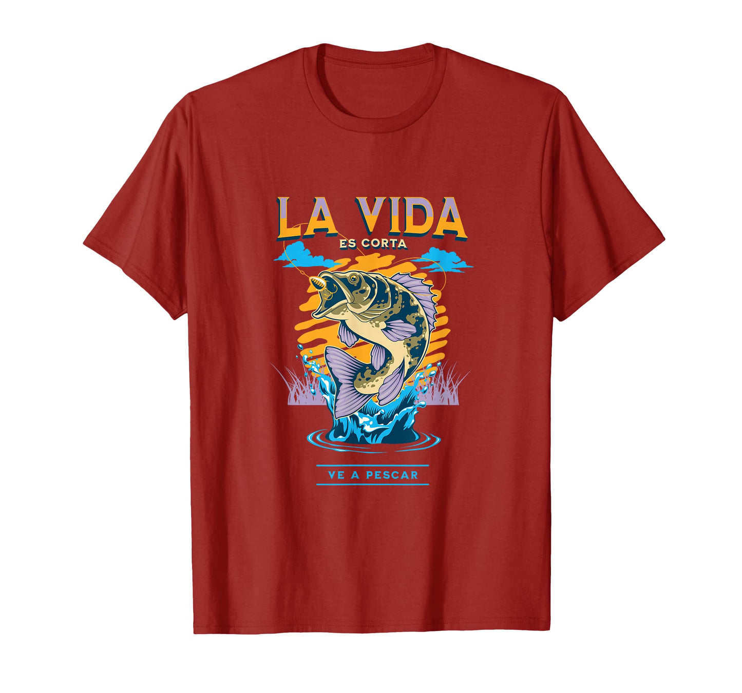Sarcastic Spanish Fishing En Espanol Para Pescador T-Shirt