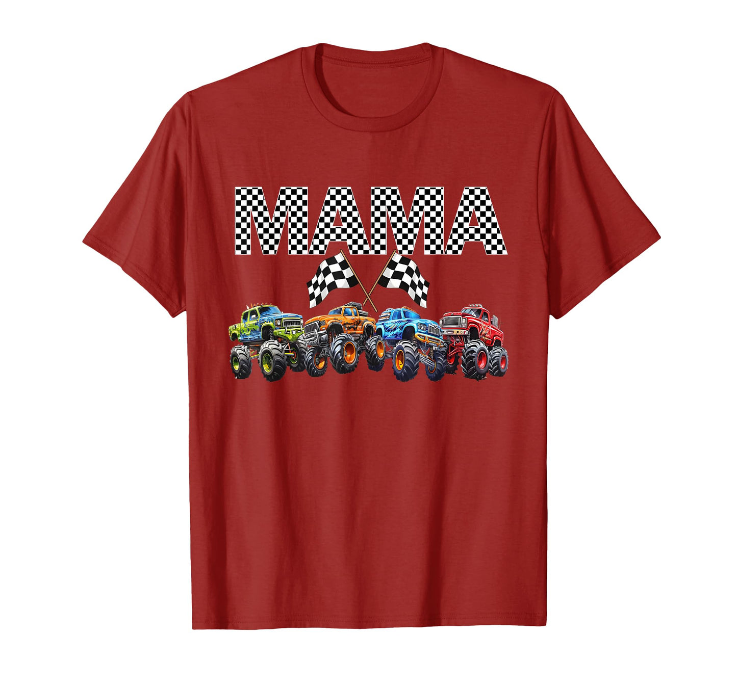 Truck Mom Monster Truck Mama Era Mother's Day Truck Lovers T-Shirt