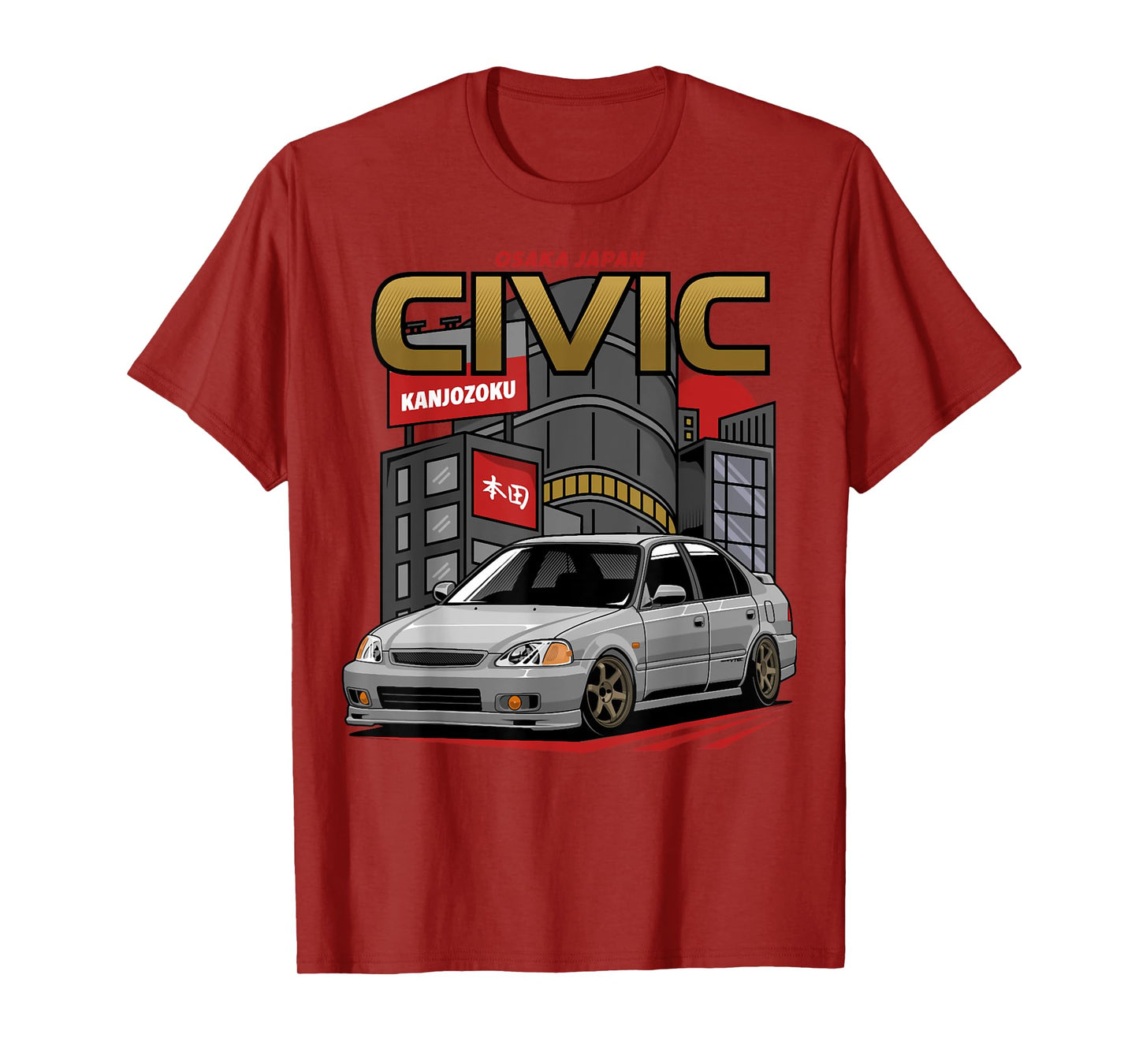 Civic EK Type R Japanese Car T-Shirt