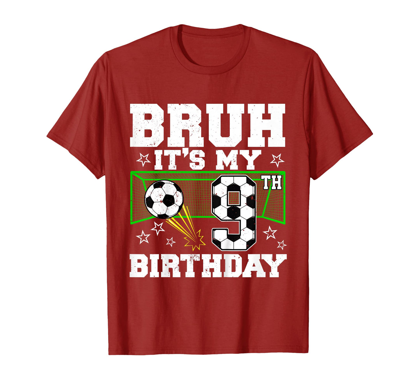 It's My 9th Birthday Boy Soccer 9 Years Old T-Shirt