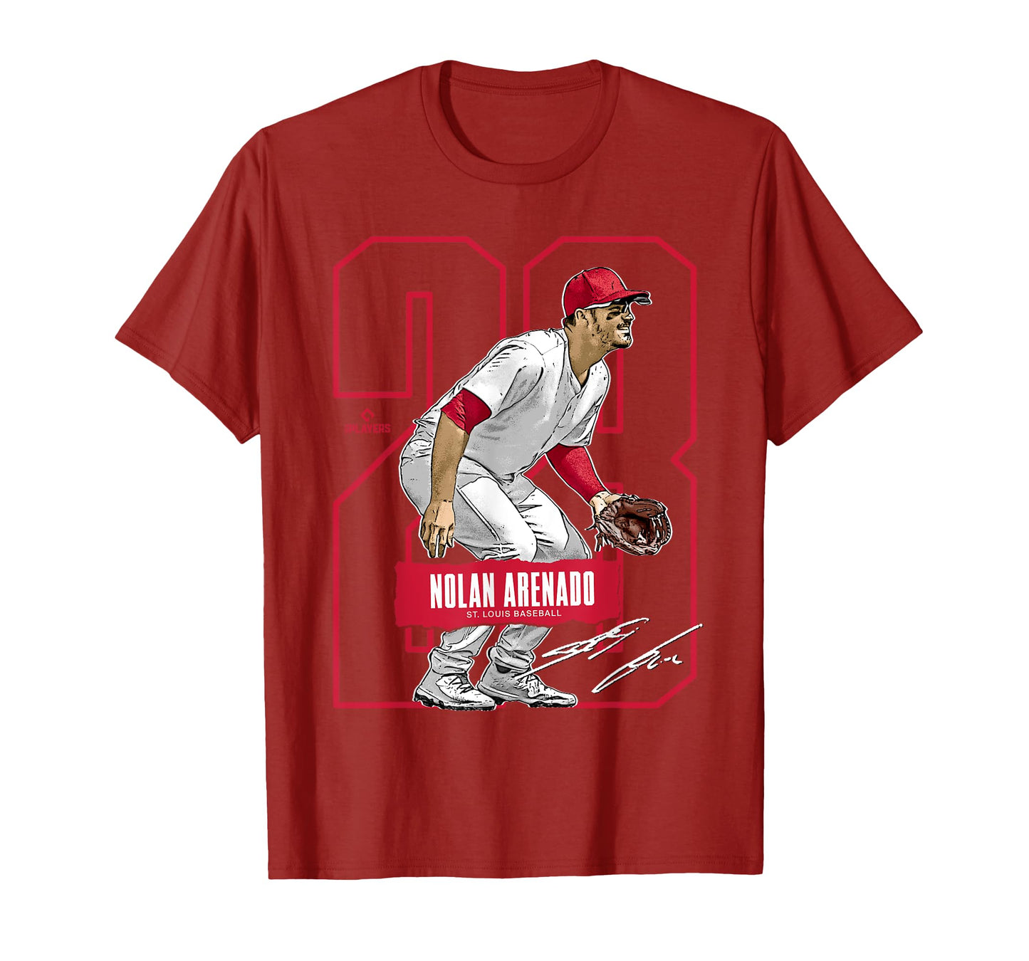 Nolan Arenado | St. Louis Baseball Players | MLBNOL302N T-Shirt