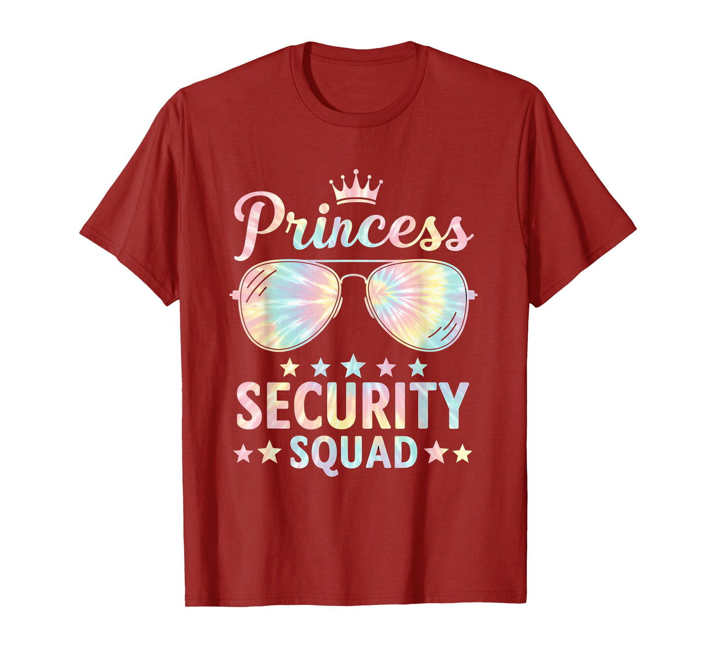 Princess Security Protection Retro Castle Matching Family T-Shirt
