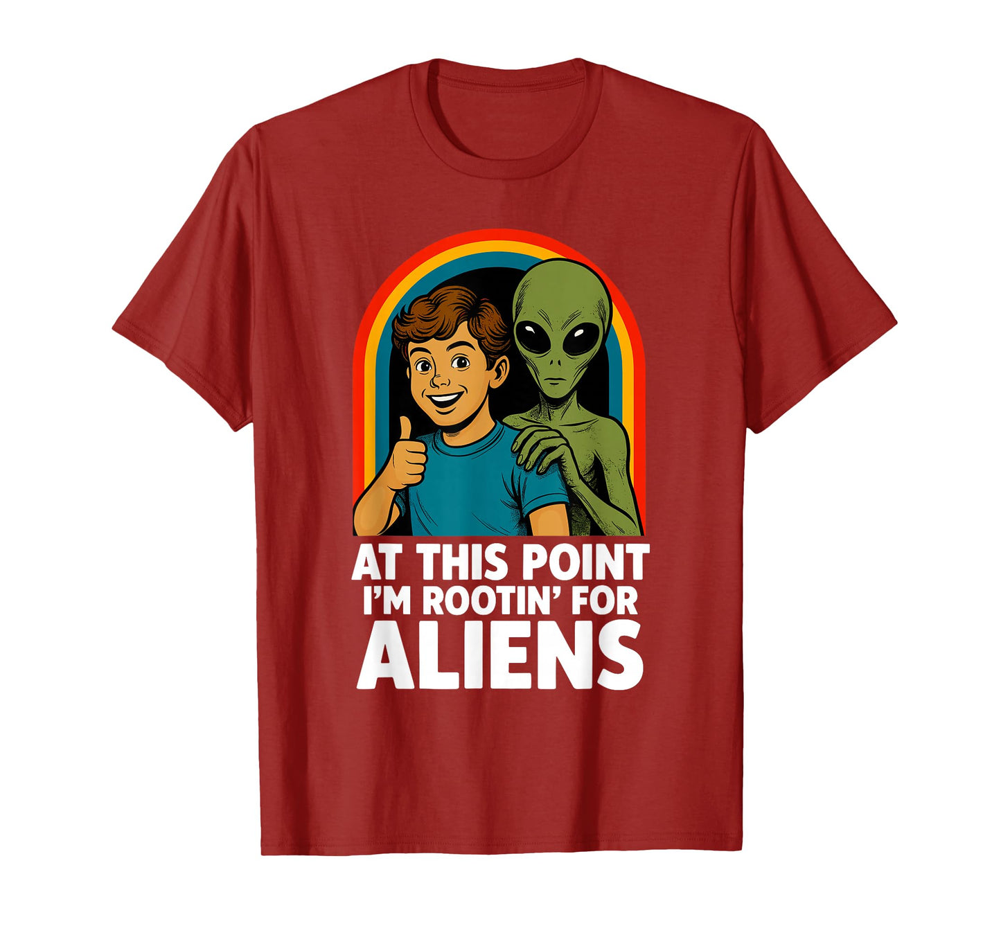 Retro Sarcasm Men Women Kinds Funny Aliens T-Shirt