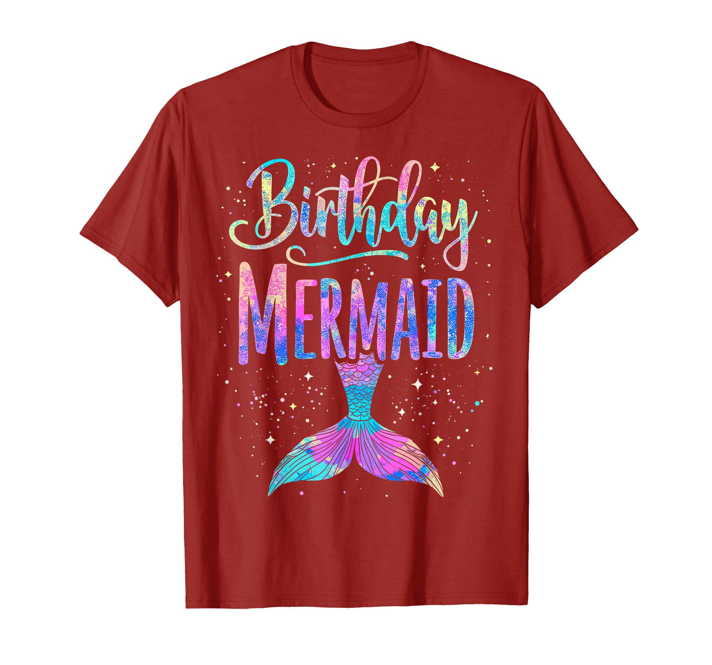 Birthday Mermaid Party Girl Mermaid T-Shirt