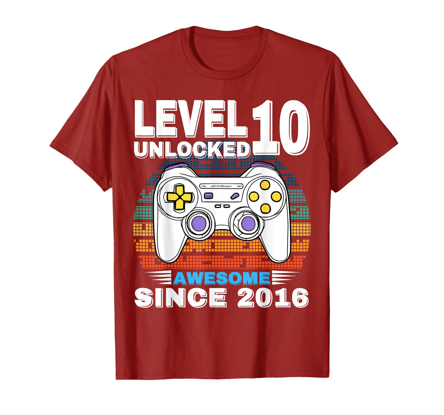 10 Year Old Bday Decorations Son Boy 10yr 2016 10th Birthday T-Shirt