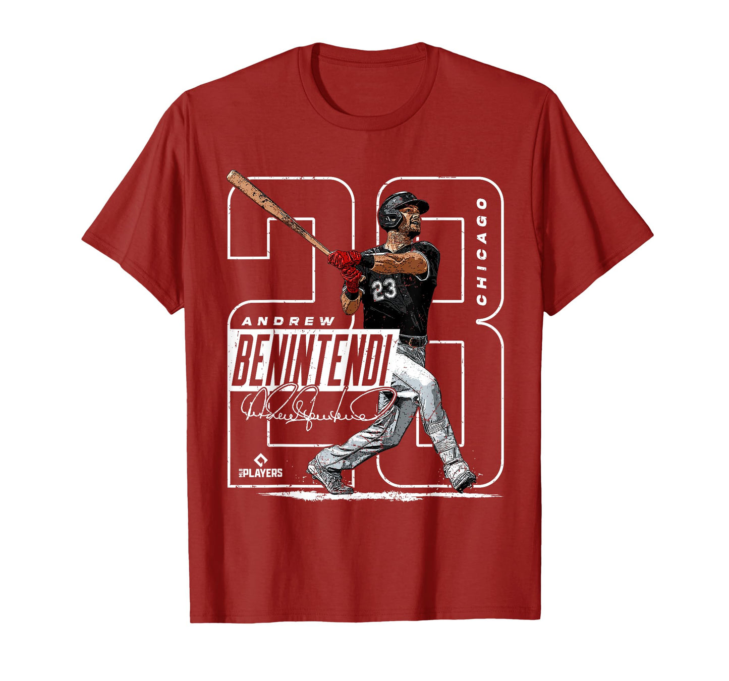 Andrew Benintendi | Chicago W Baseball Players | MLBABI201M T-Shirt