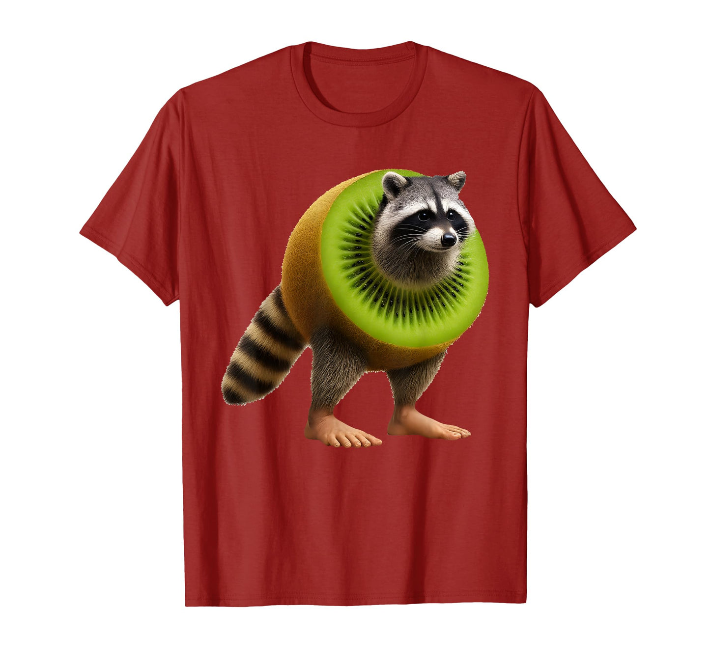 PIPI Kiwi Raccoon Meme Design Brainrot Funny Birthday T-Shirt