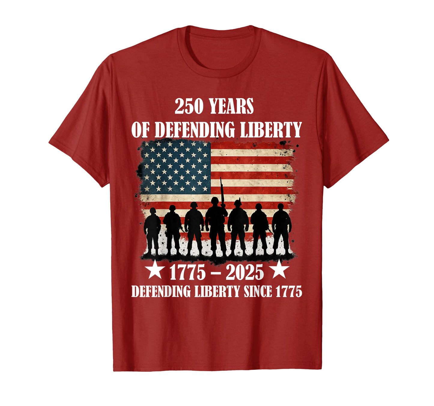 Patriotic USA Army Us Military Parade 250th anniversary 2025 T-Shirt