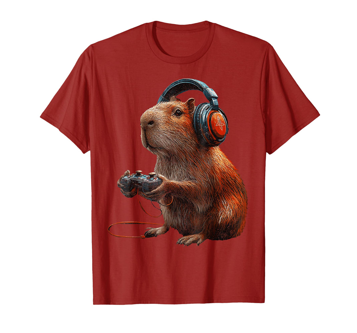 Funny Graphic Capybara Video Games for Gamer T-Shirt
