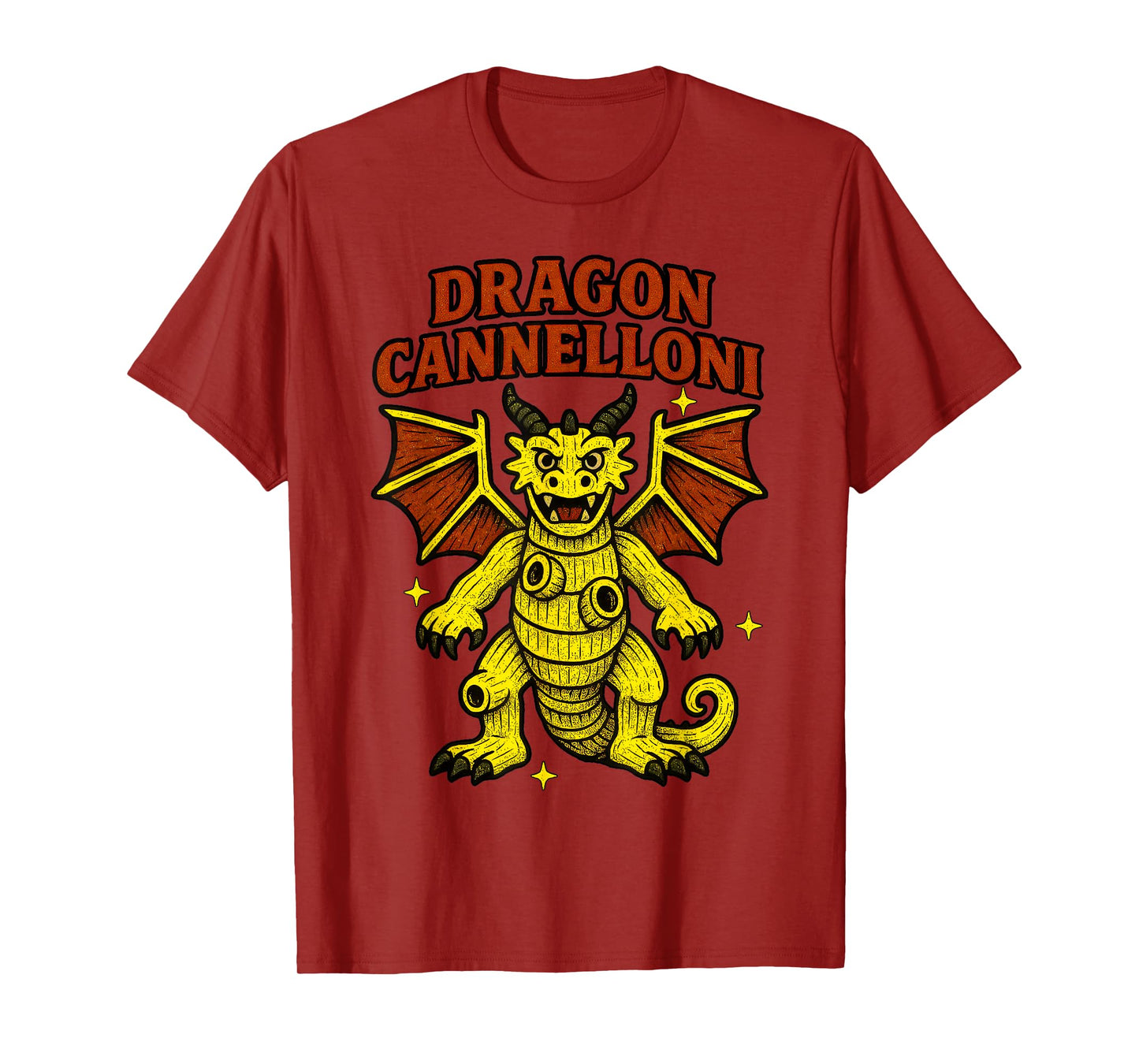 Dragon Cannelloni - Funny Italian Brainrot Pasta Kids Meme T-Shirt