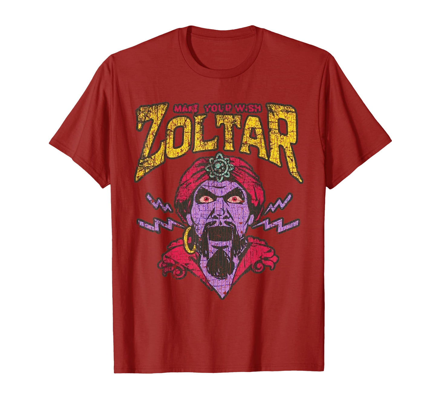 Zoltar Make Your Wish Fortune Teller Card Fairground Amuseme T-Shirt