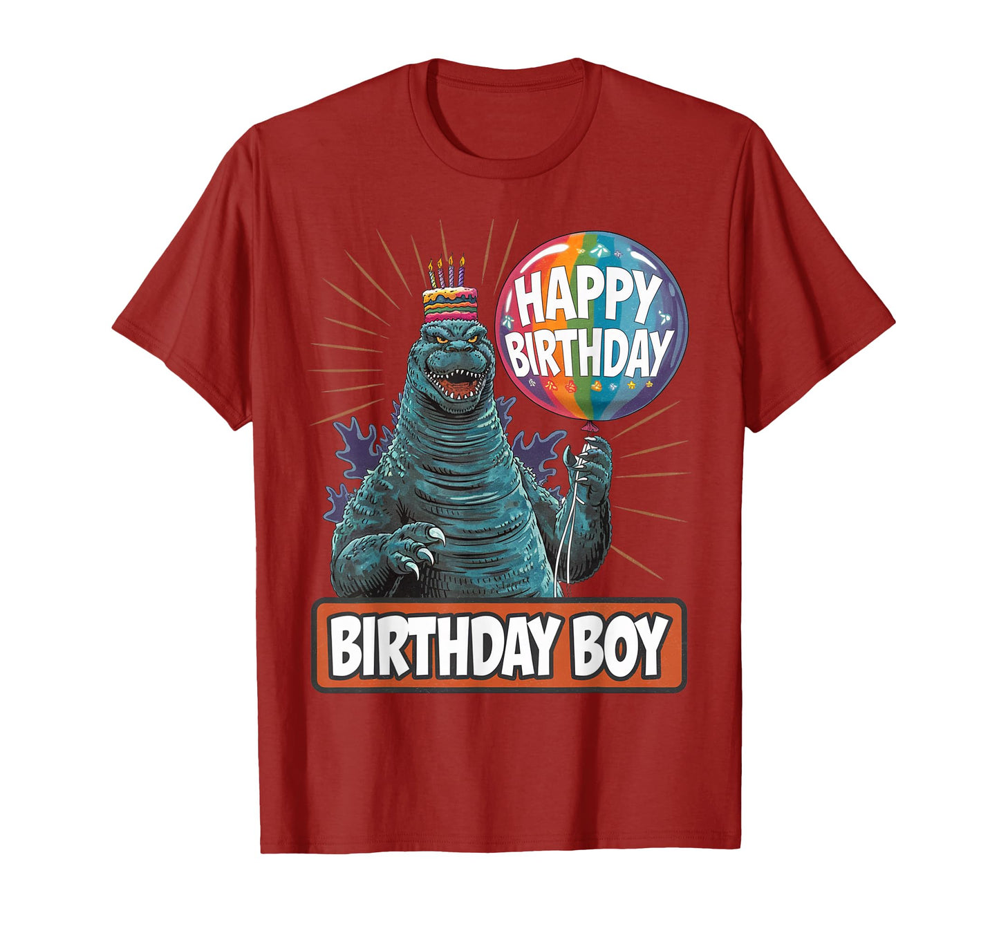 Kaiju Birthday Boy Fun Monster Movie Party Decoration Gifts T-Shirt