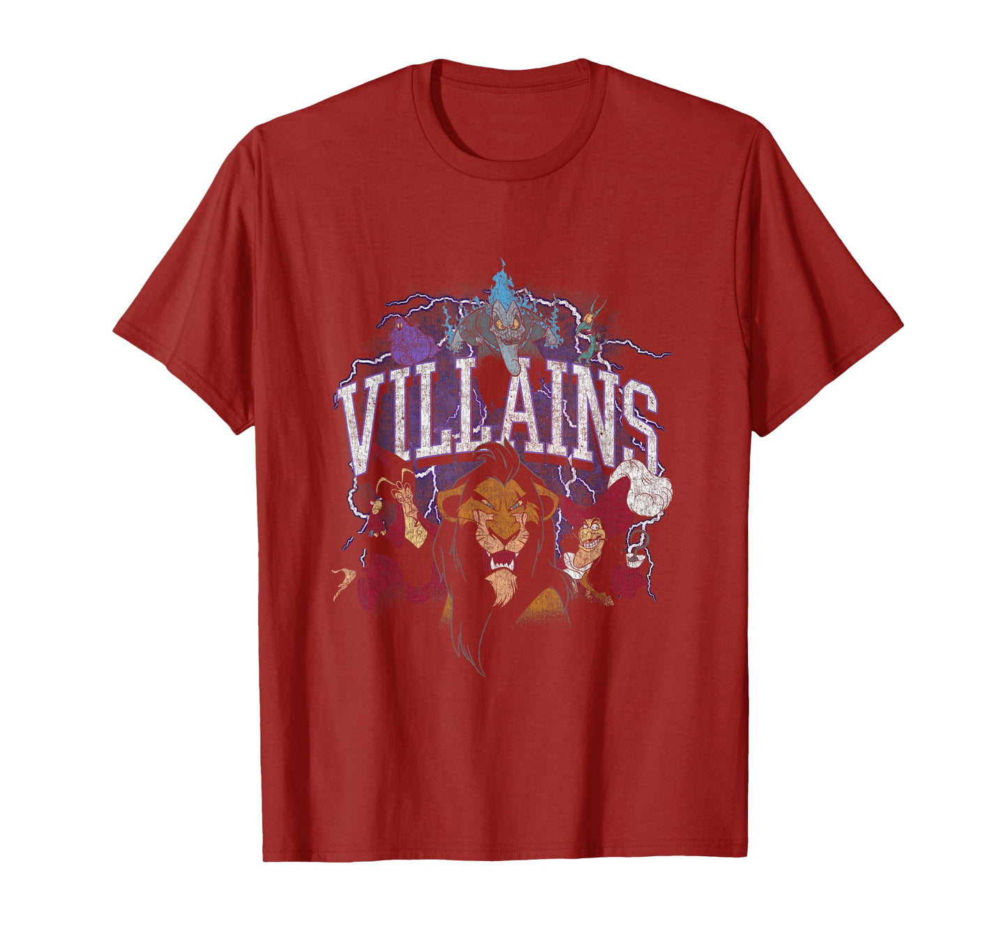 Disney Villains Lightning Glow T-Shirt