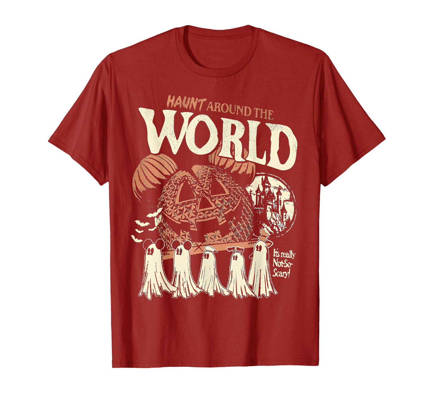 It's Really Not So Scary, Halloween Pumpkin T-Shirt