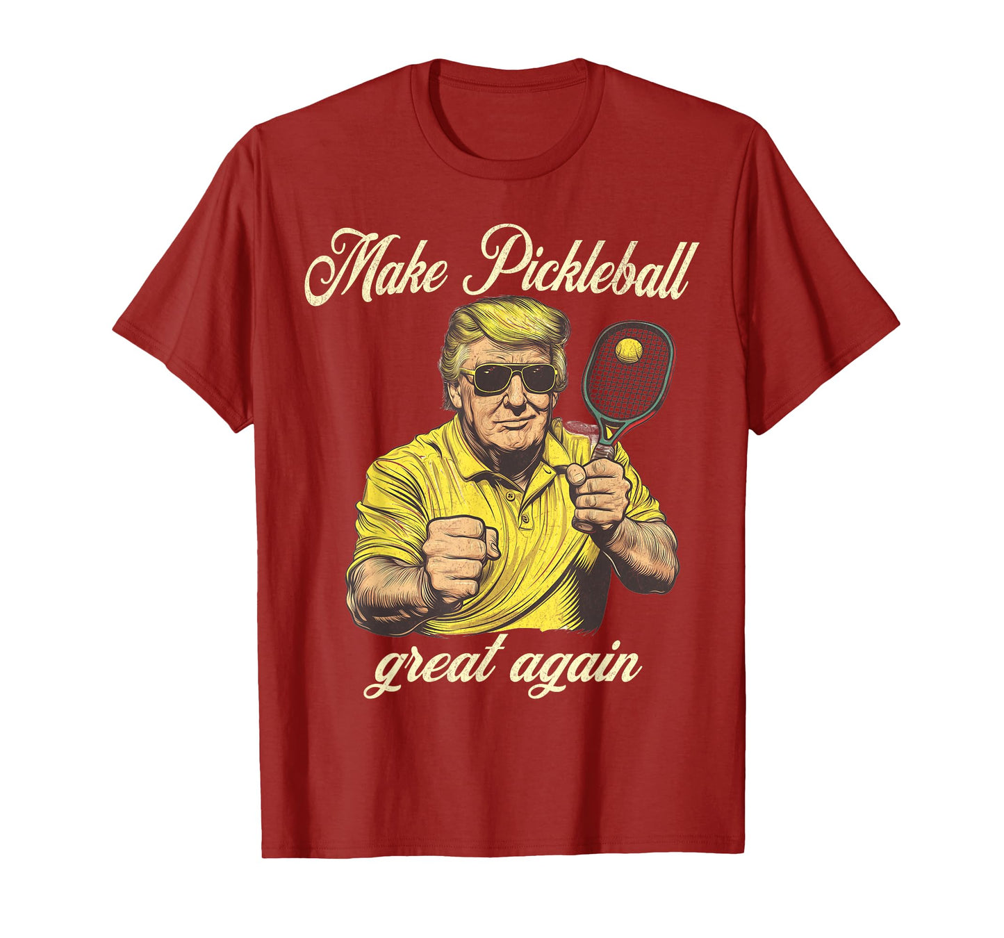 Funny Pickleball Lovers Graphics Pickle Ball Men Women T-Shirt