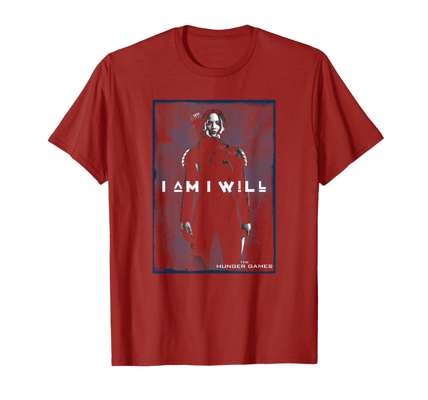 The Hunger Games I Am Will Katniss Portrait Movie T-Shirt