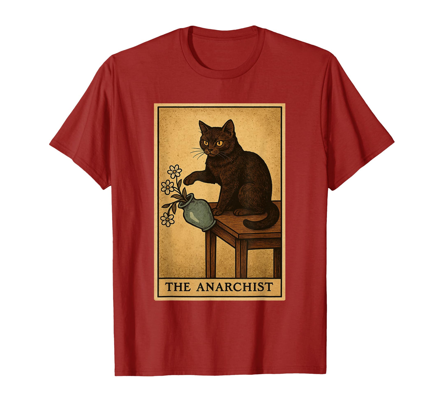 Cat Lover Shirt Cat Tarot Card Tshirt Men Women Kids T-Shirt