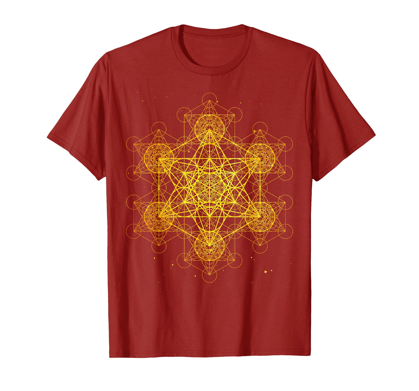 Beautiful Fractal Metatron’s Cube Sacred Geometry Spiritual T-Shirt