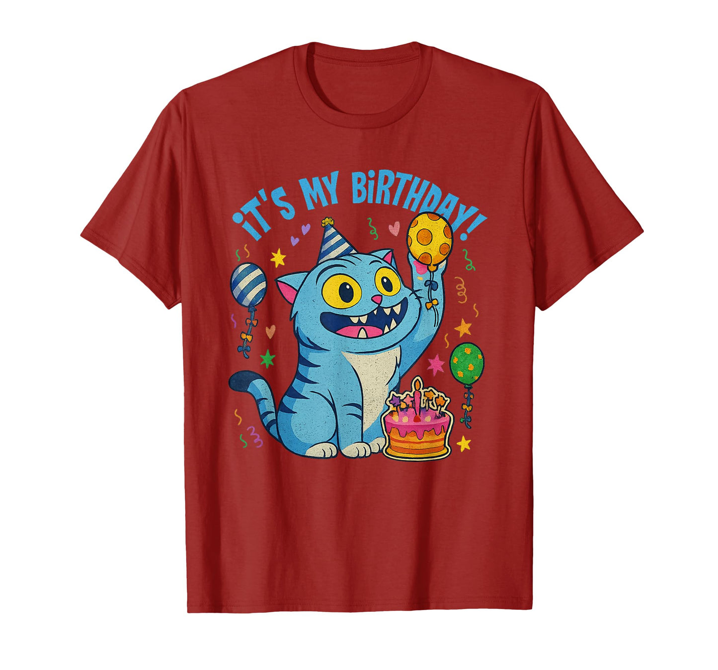 Derpy Cat Birthday Costume, K Pop Inspired Tee T-Shirt