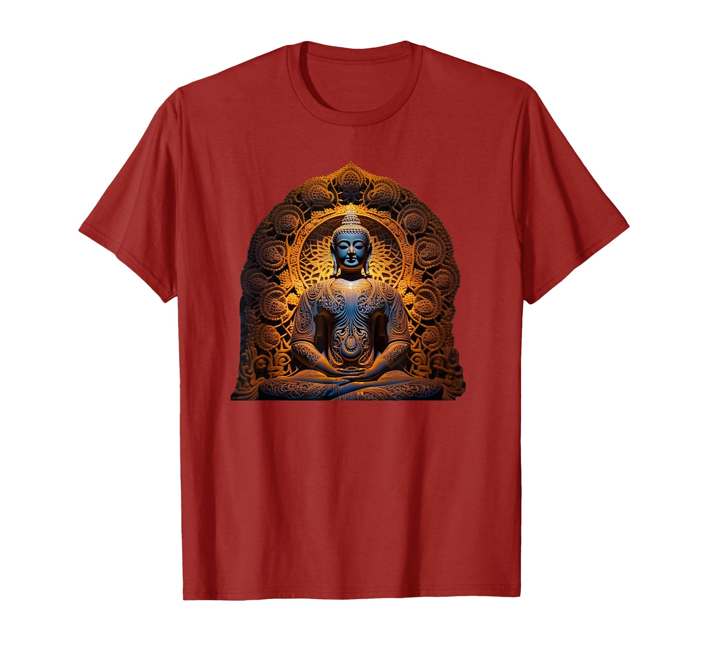 Buddha Statue Yoga Buddhist Zen Buddhism Meditation T-Shirt