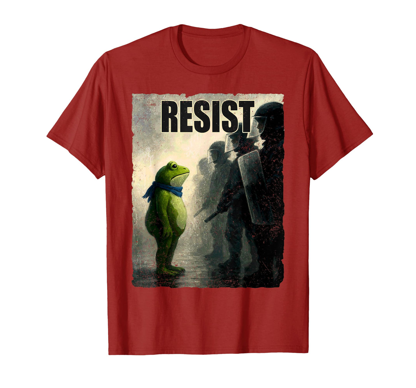 Portland Frog Protest Shirt Funny Portland Frog Protest T-Shirt