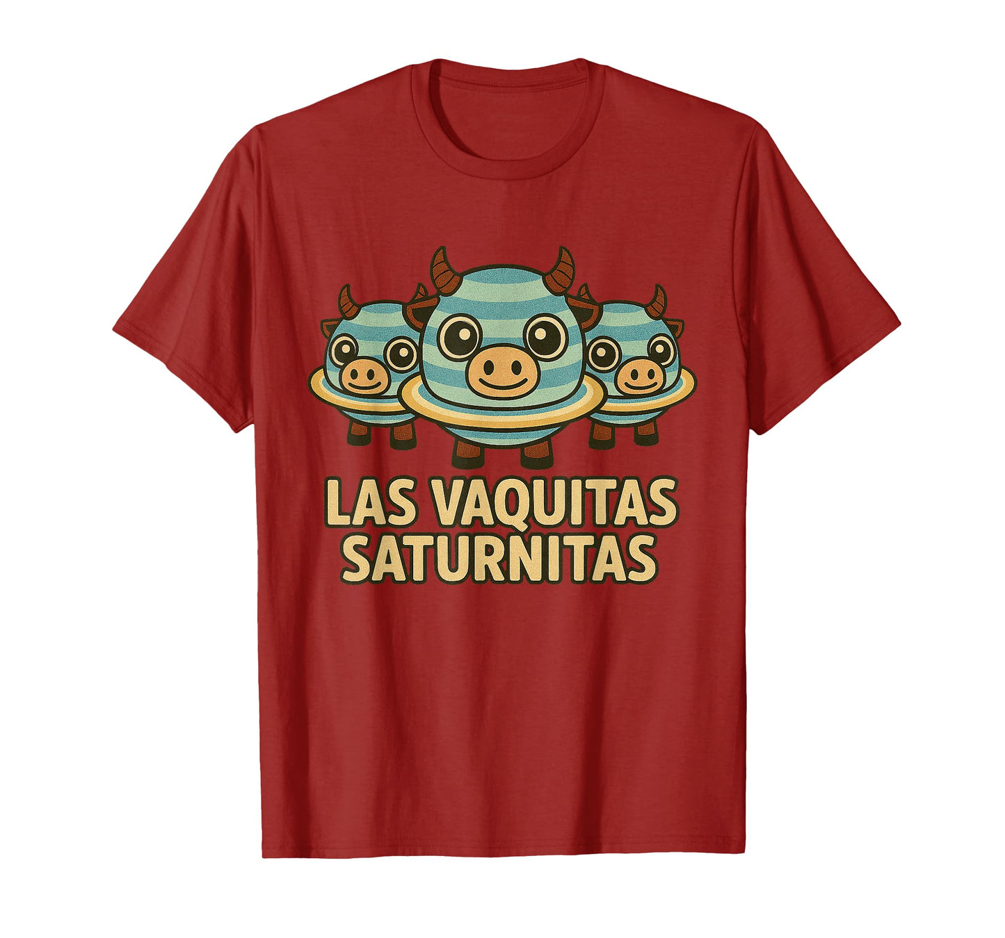 Las Vaquitas Saturnitas - Funny Italian Brainrot Kids Meme T-Shirt