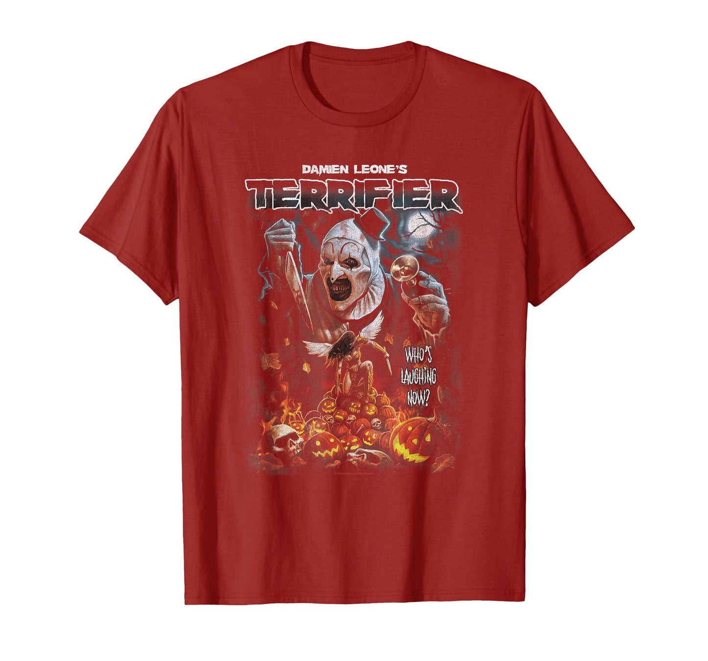 Terrifier Art the Clown Halloween Poster Horror Movie T-Shirt