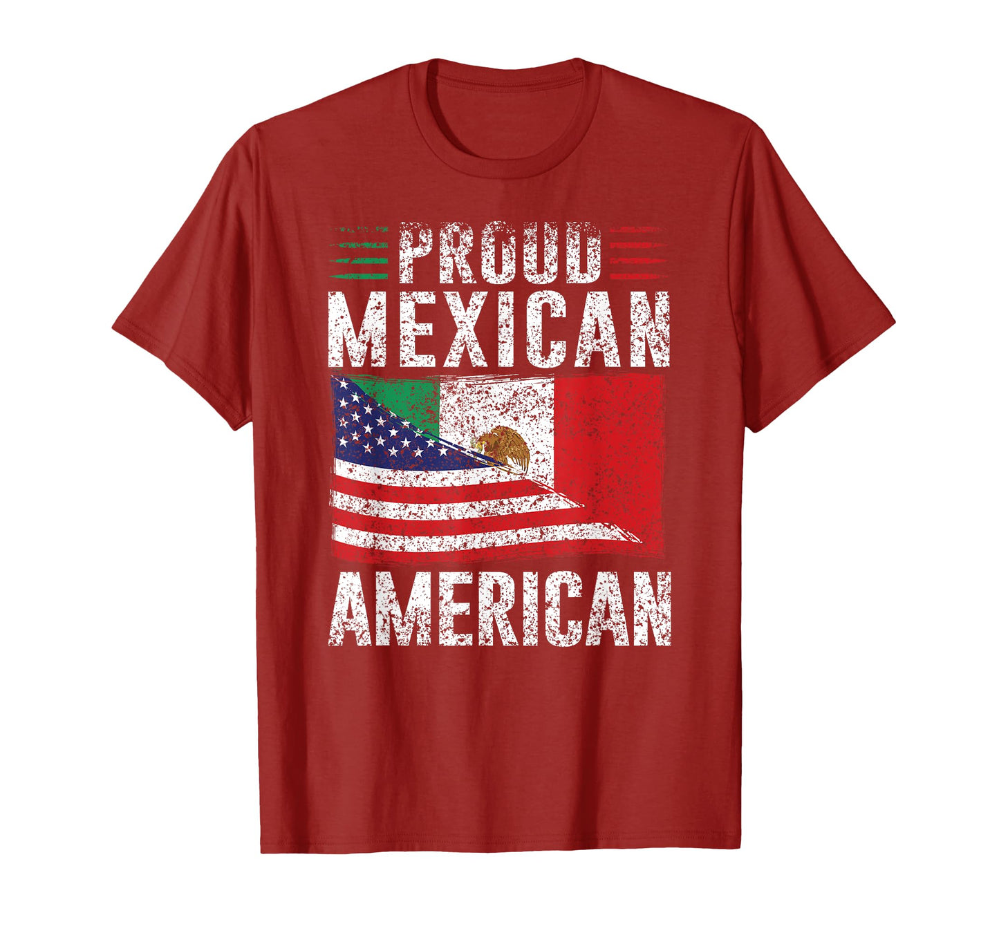 Proud Mexican American Usa Mexico America Mexican American T-Shirt