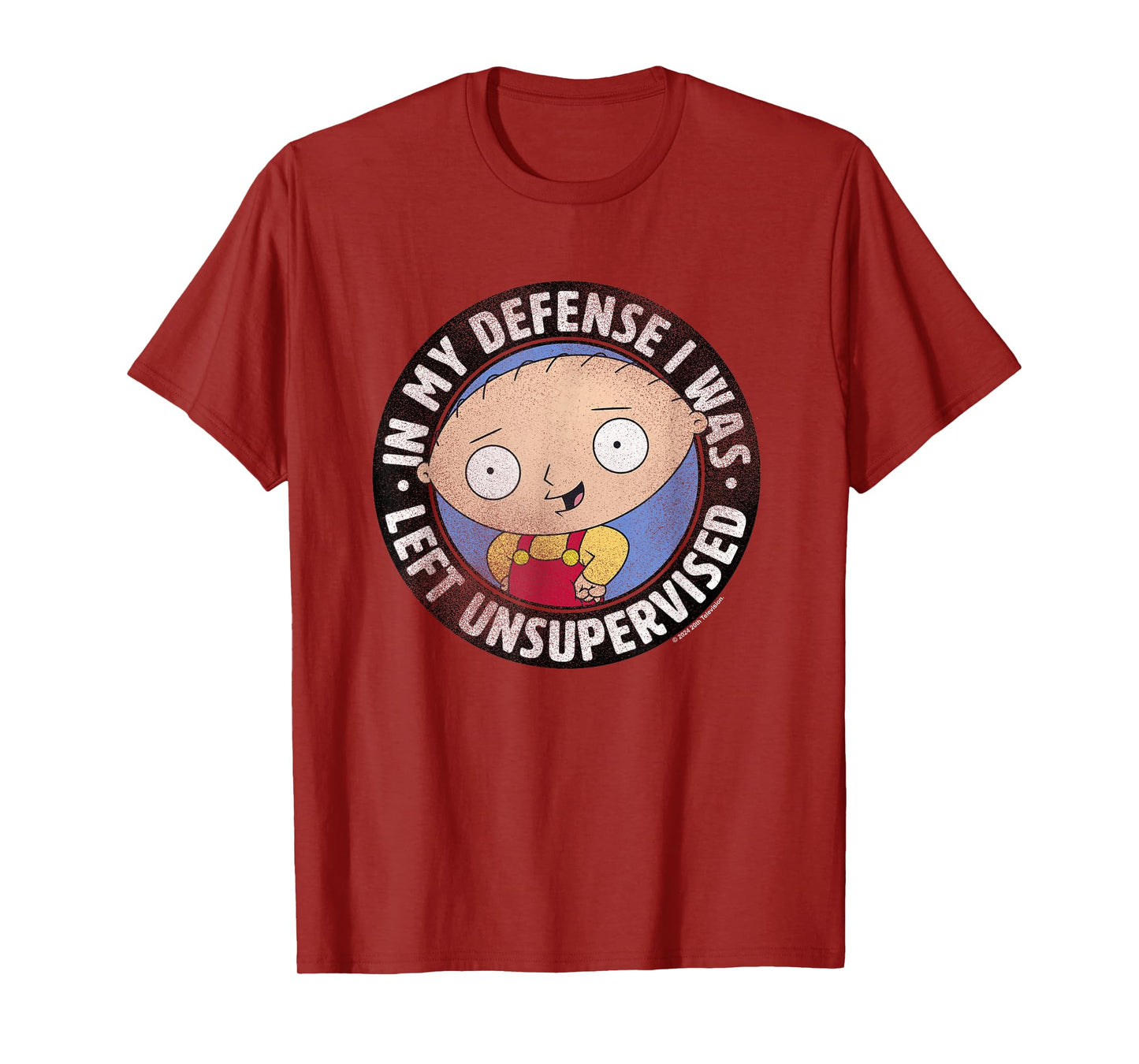 Family Guy Stewie I Was Left Unsupervised T-Shirt