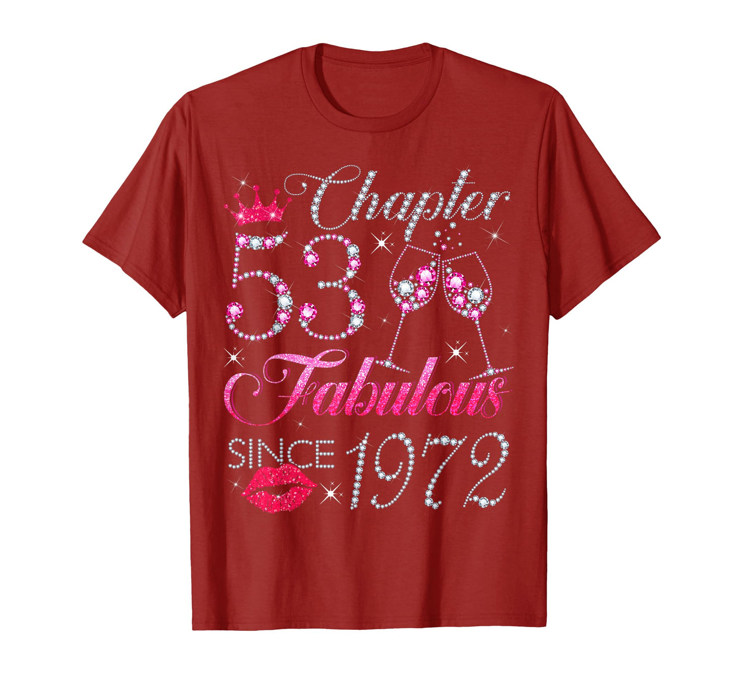Chapter 53 Fabulous Since 1972 53rd Birthday Gift For Women T-Shirt