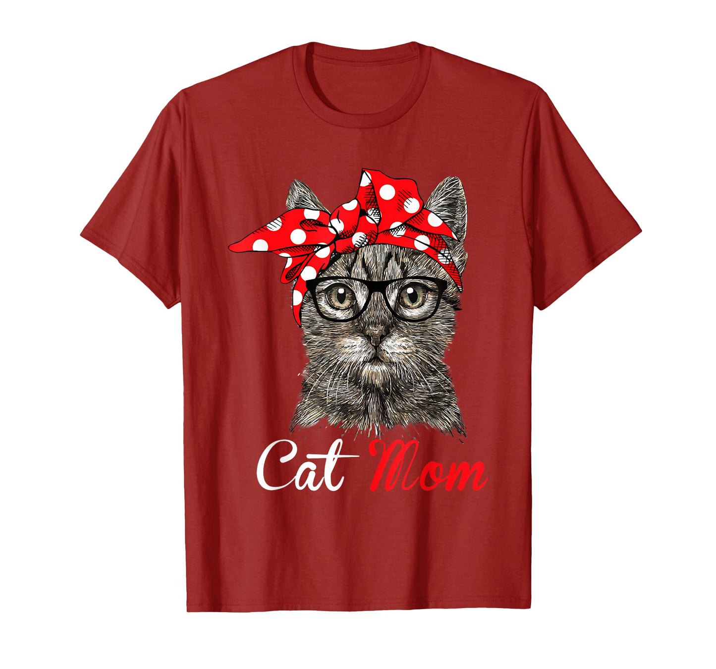 Funny Cat Mom Shirt for Cat Lovers-Mothers Day Gift Men Women Kids T-Shirt