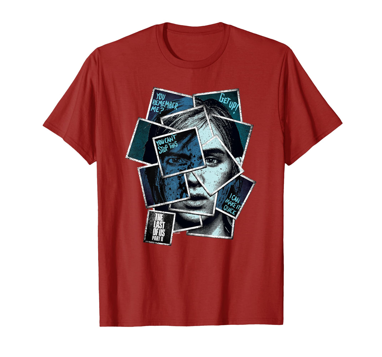 The Last of Us Part II Ellie You Can't Stop This Portrait T-Shirt