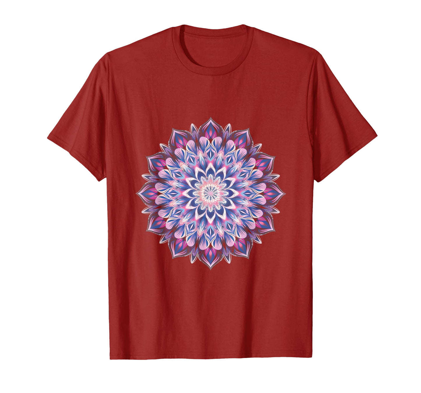 Boho Yoga Art Spiritual Meditation Sacred Geometry T-Shirt