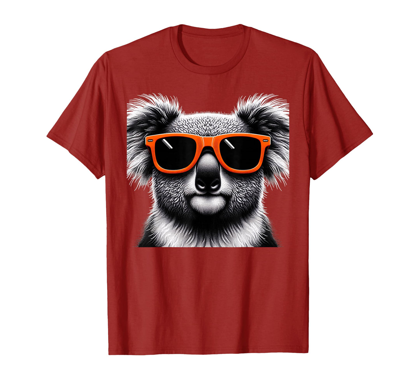 Cool Koala Wearing Sunglasses Graphic Art T-Shirt